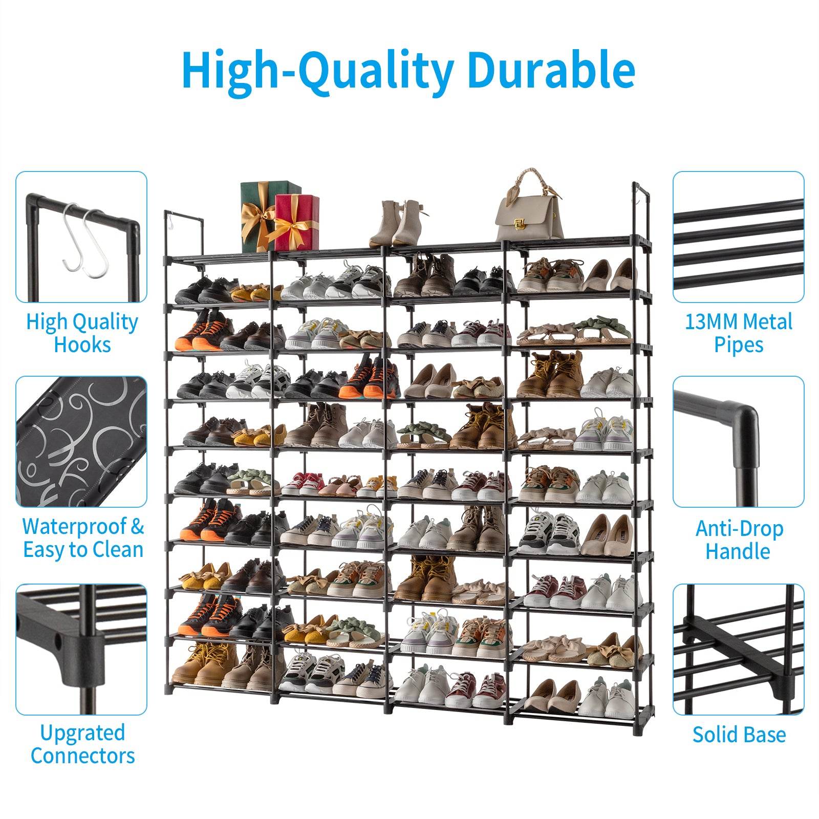 MLNshops Large Capacity Shoe Shelf for Organized Storage