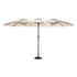 MLNshops Large Double Sided Patio Umbrella Outdoor Shade Default