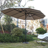 MLNshops Large Double Sided Patio Umbrella Outdoor Shade