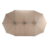 MLNshops Large Double Sided Patio Umbrella Outdoor Shade