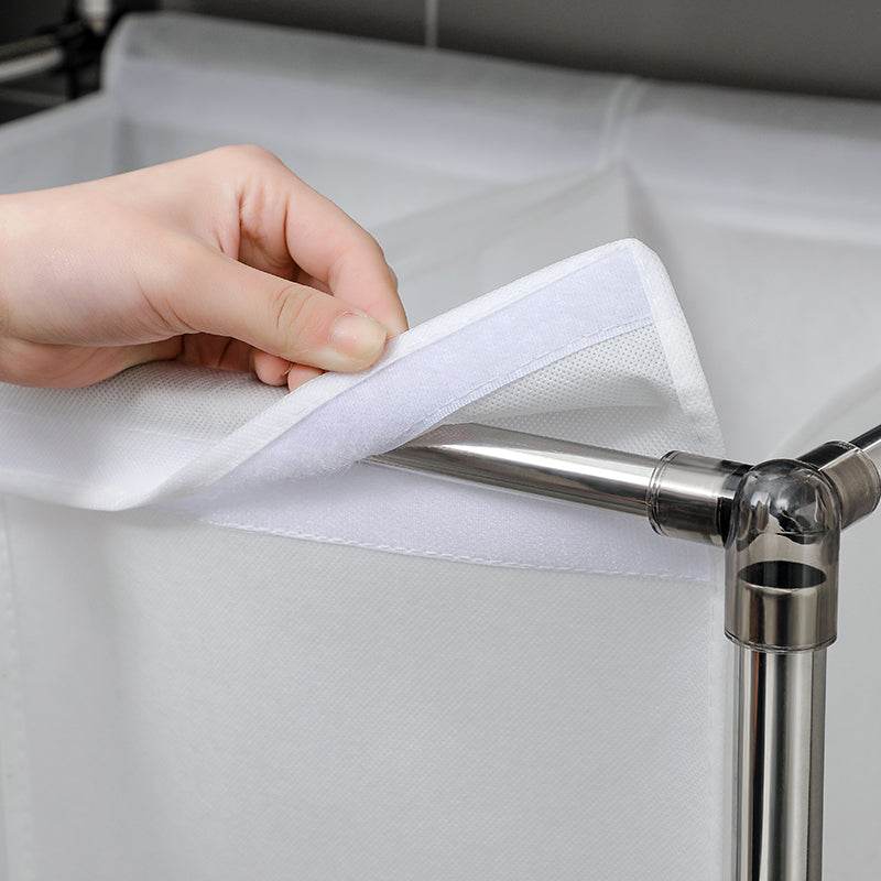 MLNshops Laundry Basket with Removable Bags - 4 Compartments