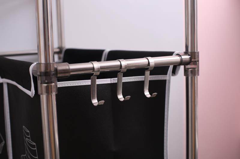 MLNshops Laundry Sorter with Removable Bags & Shelf