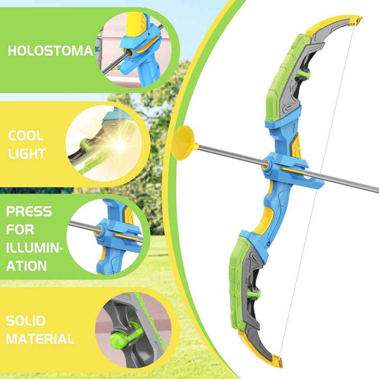 MLNshops LED Archery Toy Set for Kids with Target Features