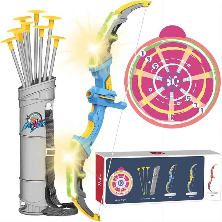 MLNshops LED Archery Toy Set for Kids with Target Features Default Title