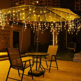 MLNshops LED Icicle Curtain Lights for Holiday Decor