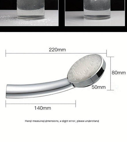 mlnshops LED Shower Head with 7-Color Hydro Power