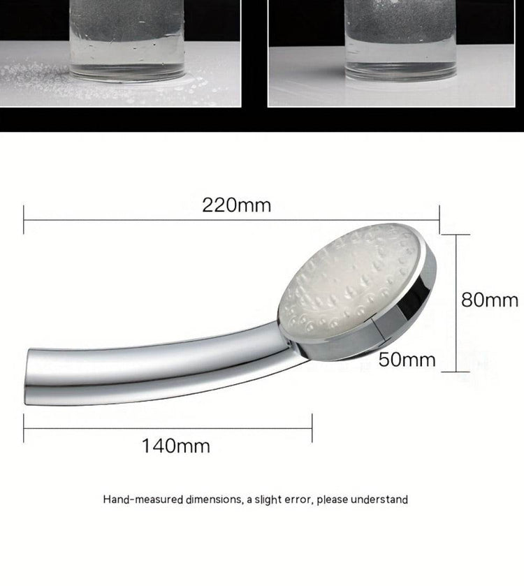 mlnshops LED Shower Head with 7-Color Hydro Power