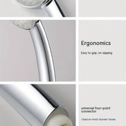 mlnshops LED Shower Head with 7-Color Hydro Power