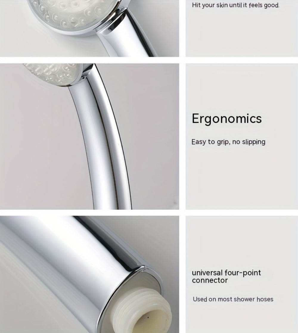 mlnshops LED Shower Head with 7-Color Hydro Power