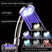mlnshops LED Shower Head with 7-Color Hydro Power Default Title