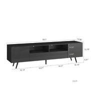 MLNshops LED TV Stand with Remote - Modern Design