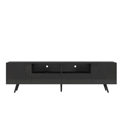 MLNshops LED TV Stand with Remote - Modern Design