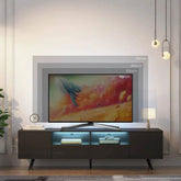 MLNshops LED TV Stand with Remote - Modern Design