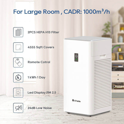 MLNshops Home Appliance Air Purifier with Smart Features
