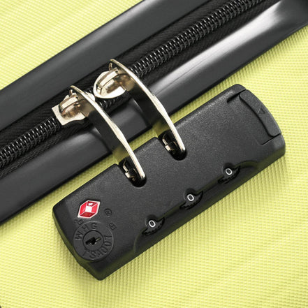 MLNshops Lightweight Luggage Set 3 Piece Travel Suitcase