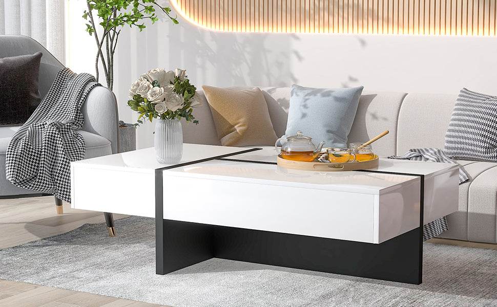 MLNshops Contemporary Cocktail Table for Sofas - Modern Design