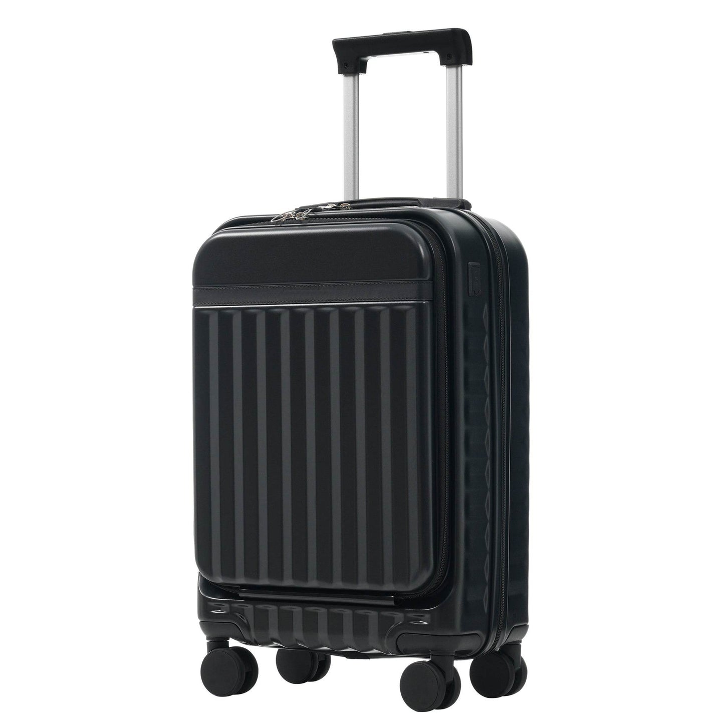 MLNshops Travel Set: carry on suitcase with charging port