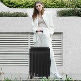 MLNshops Travel Set: carry on suitcase with charging port