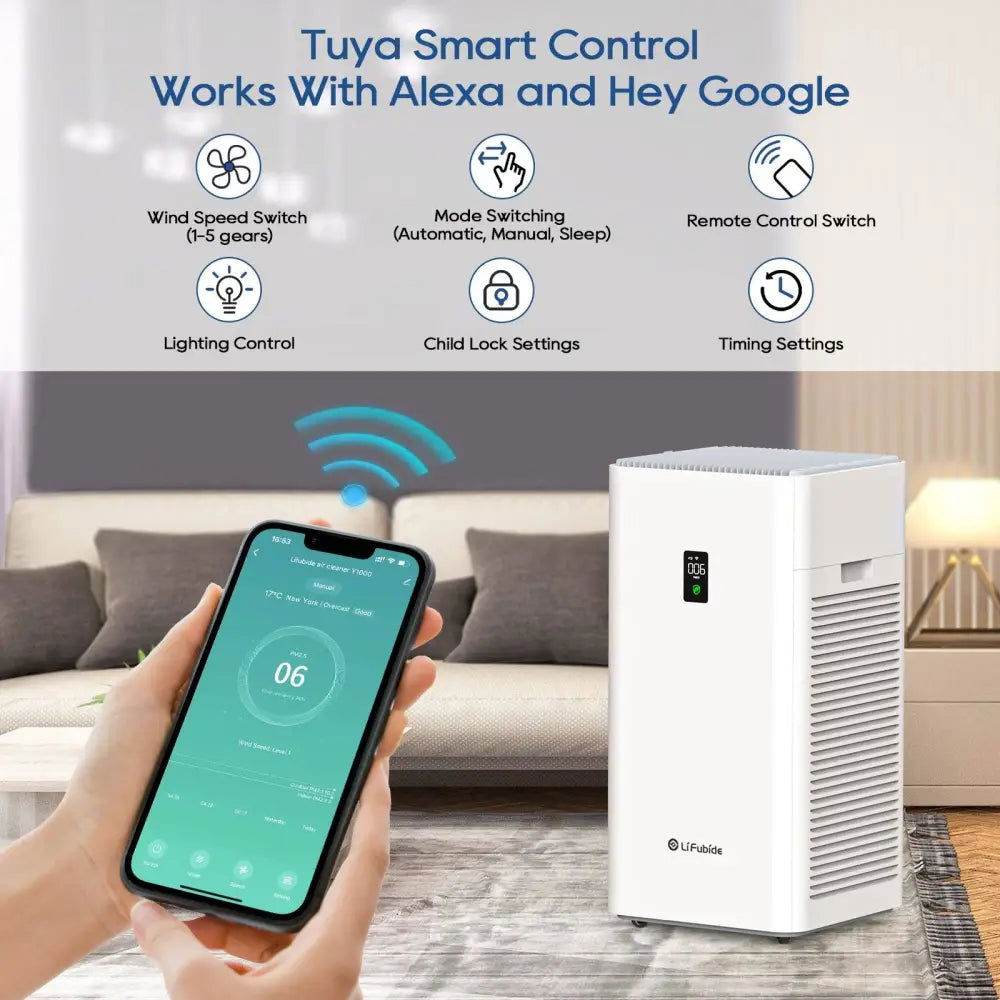 MLNshops H13 HEPA Air Purifier for Clean Air