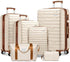 MLNshops 6 Piece Luggage Set with Duffel Bags - Durable Travel Suitcases Default