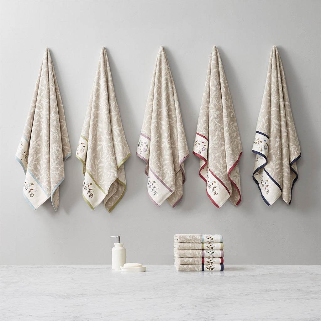 MLNshops Luxury 6 Piece Towel Set Cotton - Soft & Absorbent