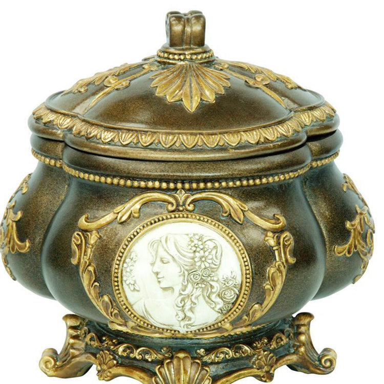 MLNshops Luxury Jewelry Storage Box with Elegant Design