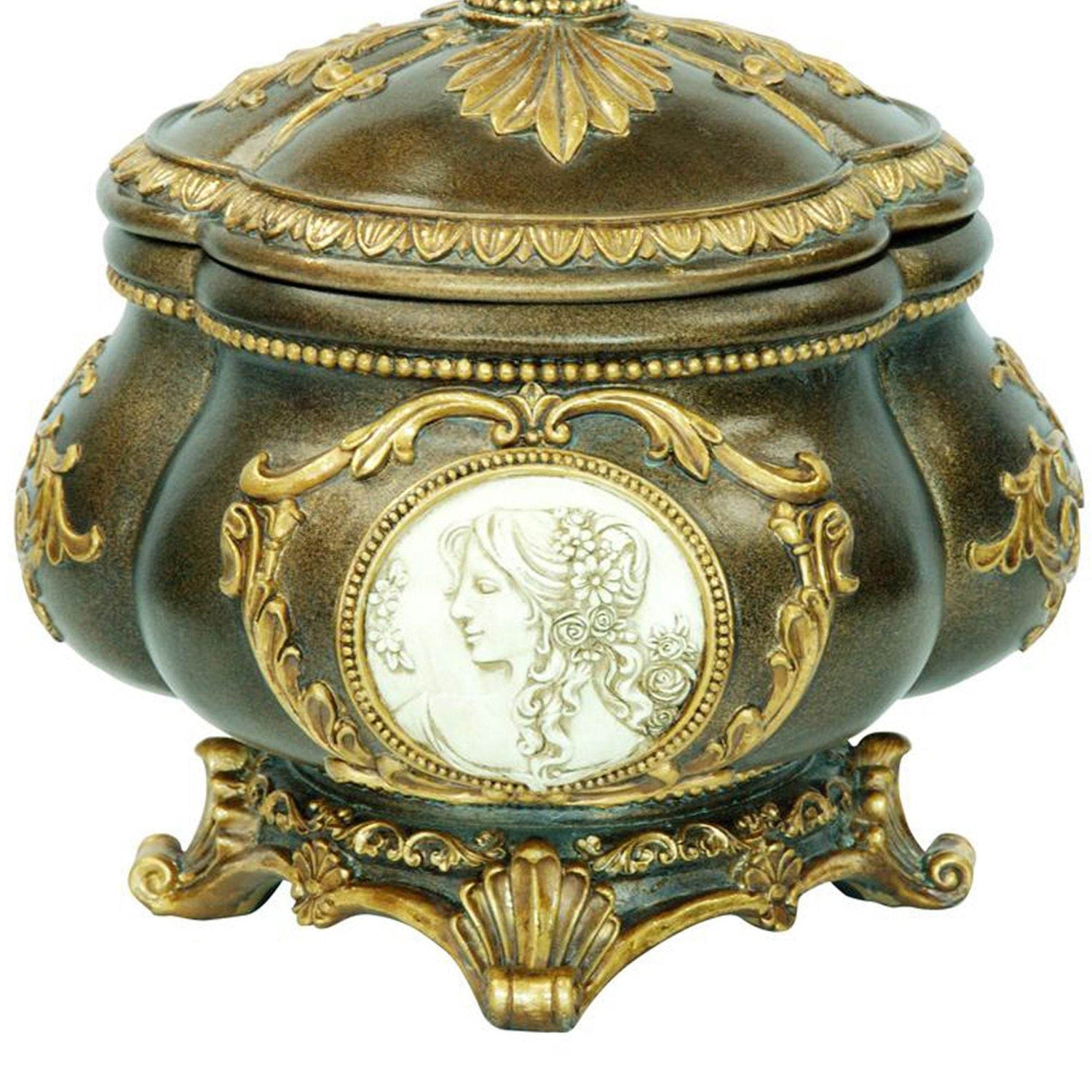 MLNshops Luxury Jewelry Storage Box with Elegant Design