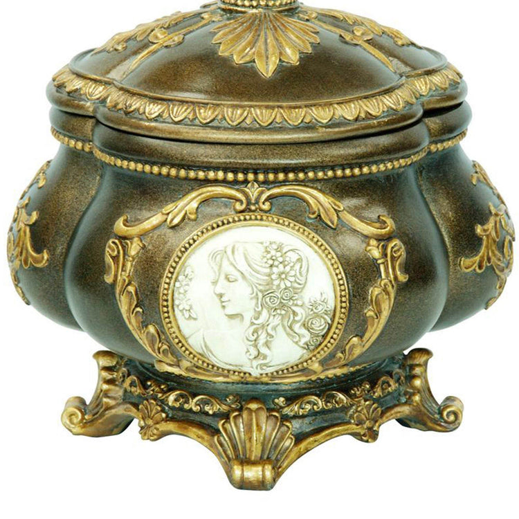 MLNshops Luxury Jewelry Storage Box with Elegant Design