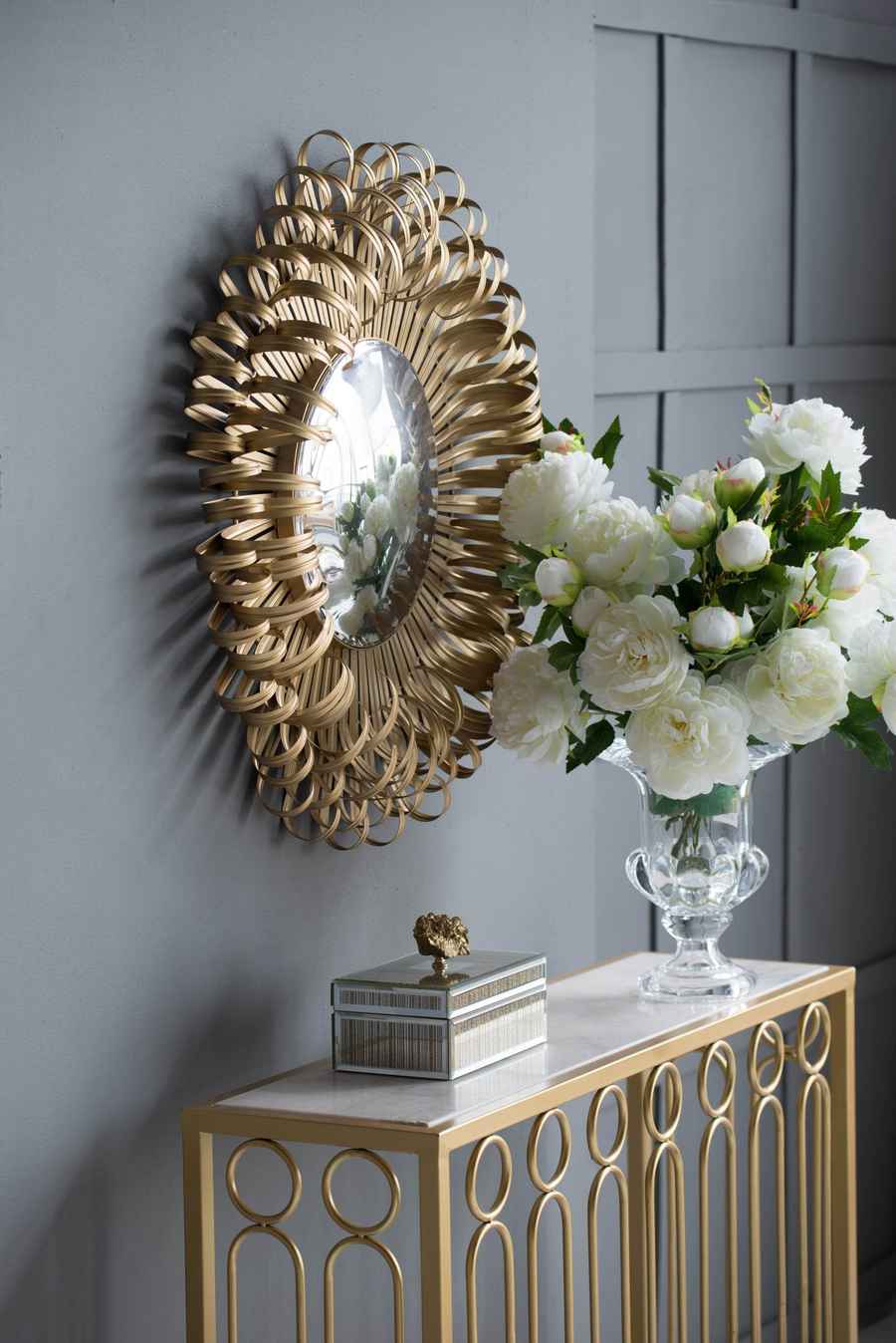 MLNshops Luxury Living Room Mirror - Decorative Wall Accent