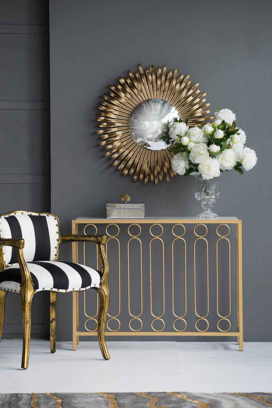 MLNshops Luxury Living Room Mirror - Decorative Wall Accent