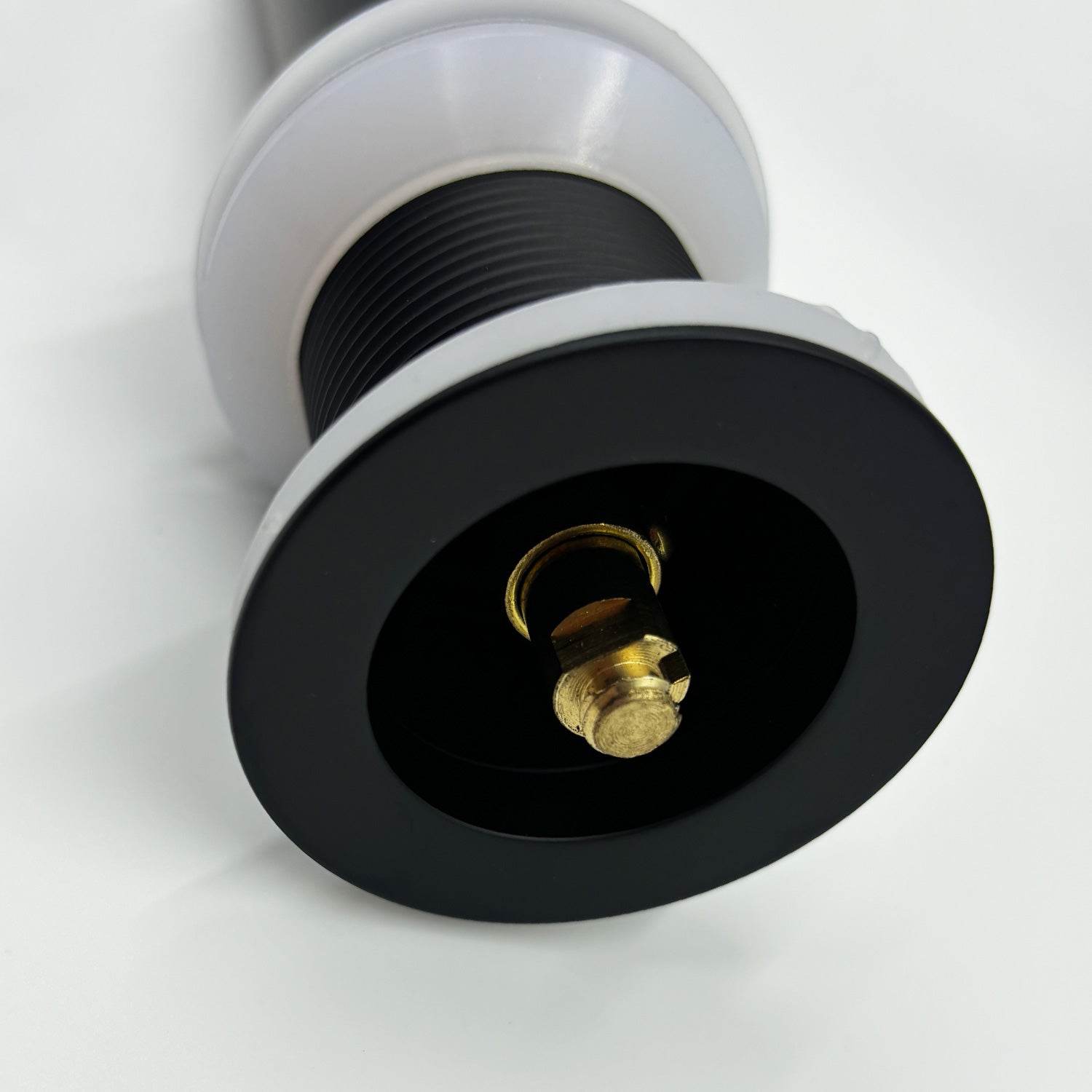 mlnshops Bathroom Sink Drain Stopper - Durable Matte Black