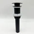 mlnshops Bathroom Sink Drain Stopper - Durable Matte Black Default Title