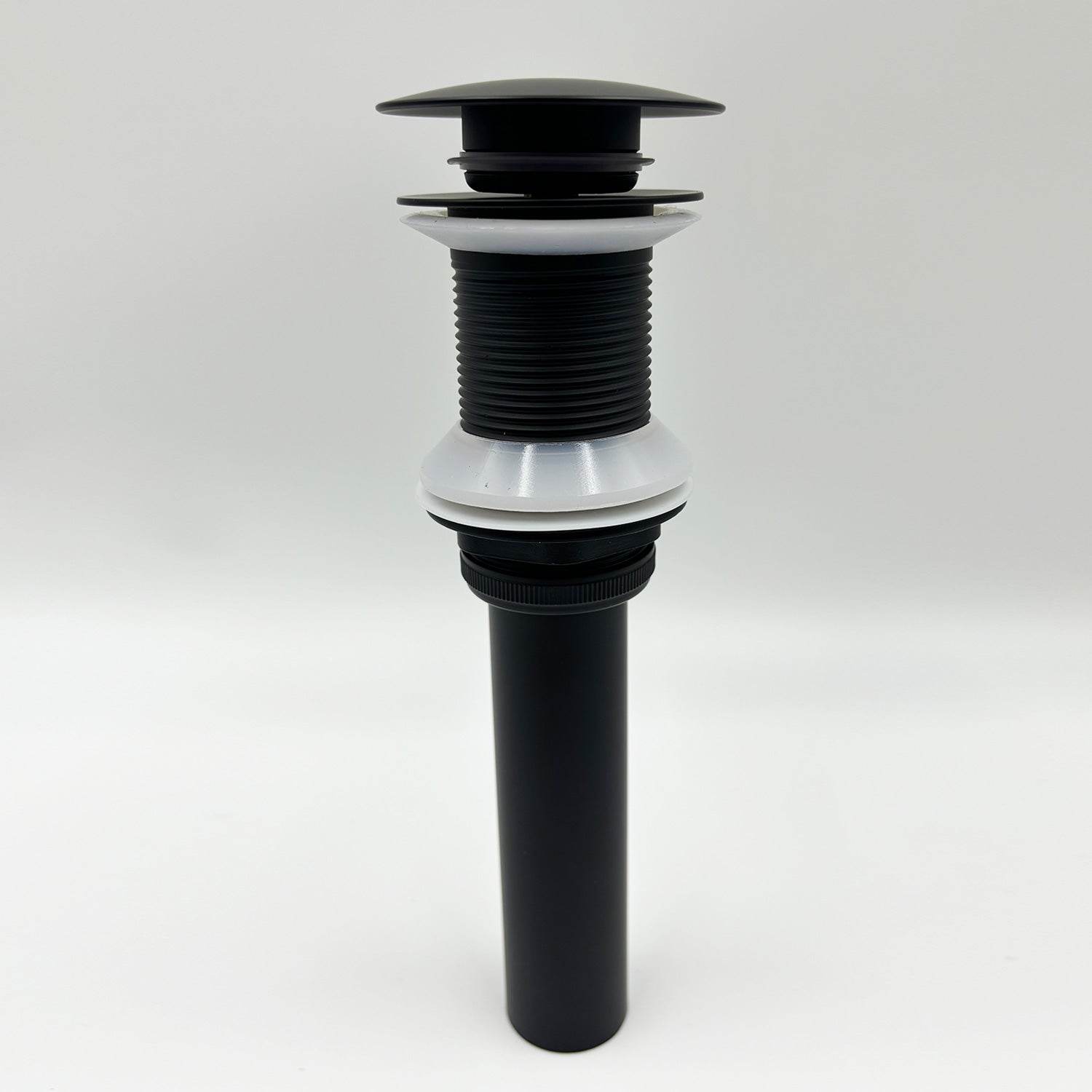 mlnshops Bathroom Sink Drain Stopper - Durable Matte Black