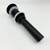 mlnshops Bathroom Sink Drain Stopper - Durable Matte Black