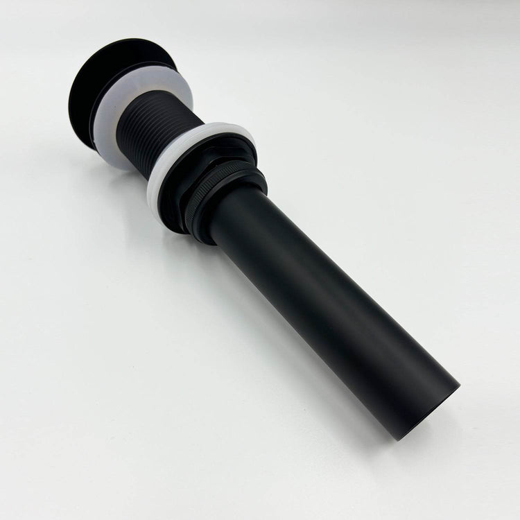 mlnshops Bathroom Sink Drain Stopper - Durable Matte Black