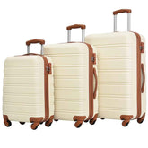 MLNshops 3 Piece Luggage Set with TSA Lock - Durable Default