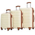 MLNshops 3 Piece Luggage Set with TSA Lock - Durable Default