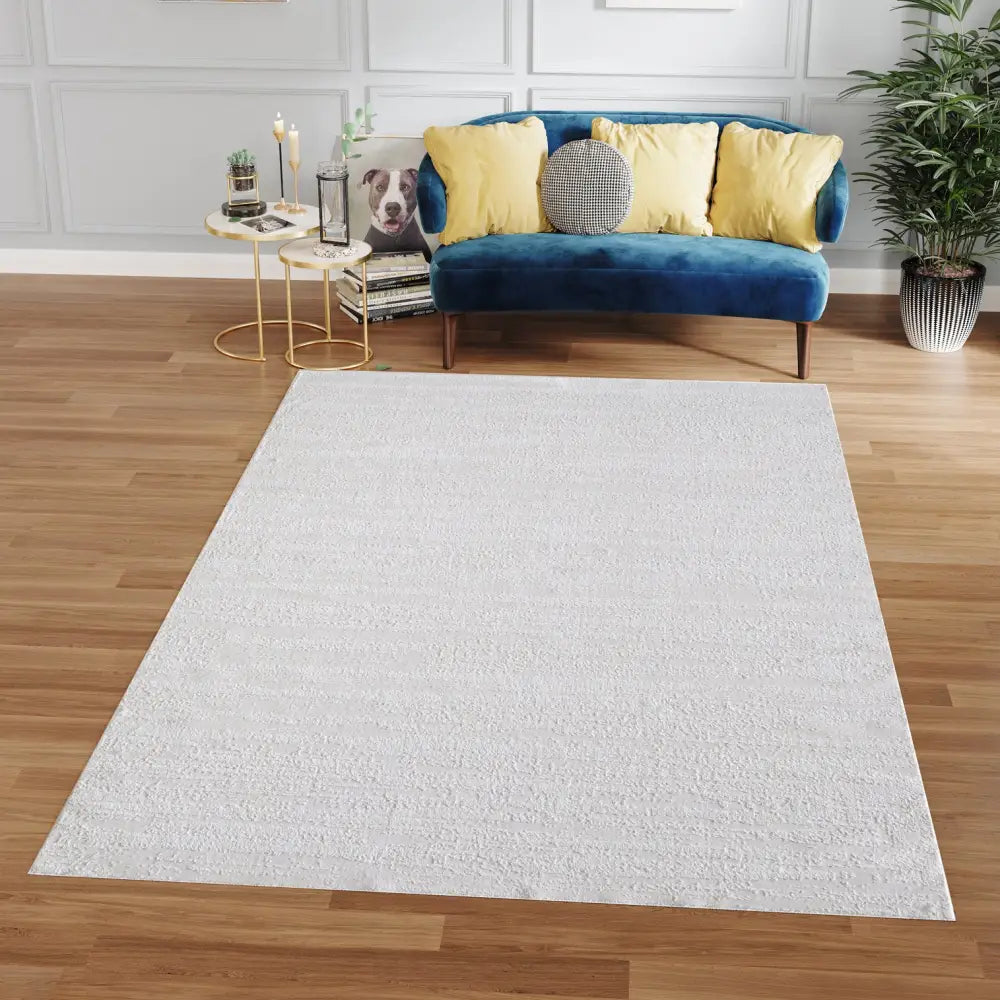 Milano Collection Pale Celadon Woven Area Rug MLNshops]