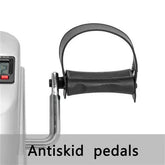 W002K Home Use Hands and Feet Trainer Mini Exercise Bike Silver