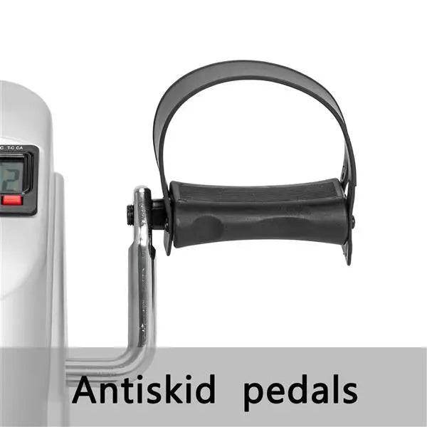 W002K Home Use Hands and Feet Trainer Mini Exercise Bike Silver