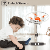 MLNshops mini RC Drone for Kids - Easy Control & Fun