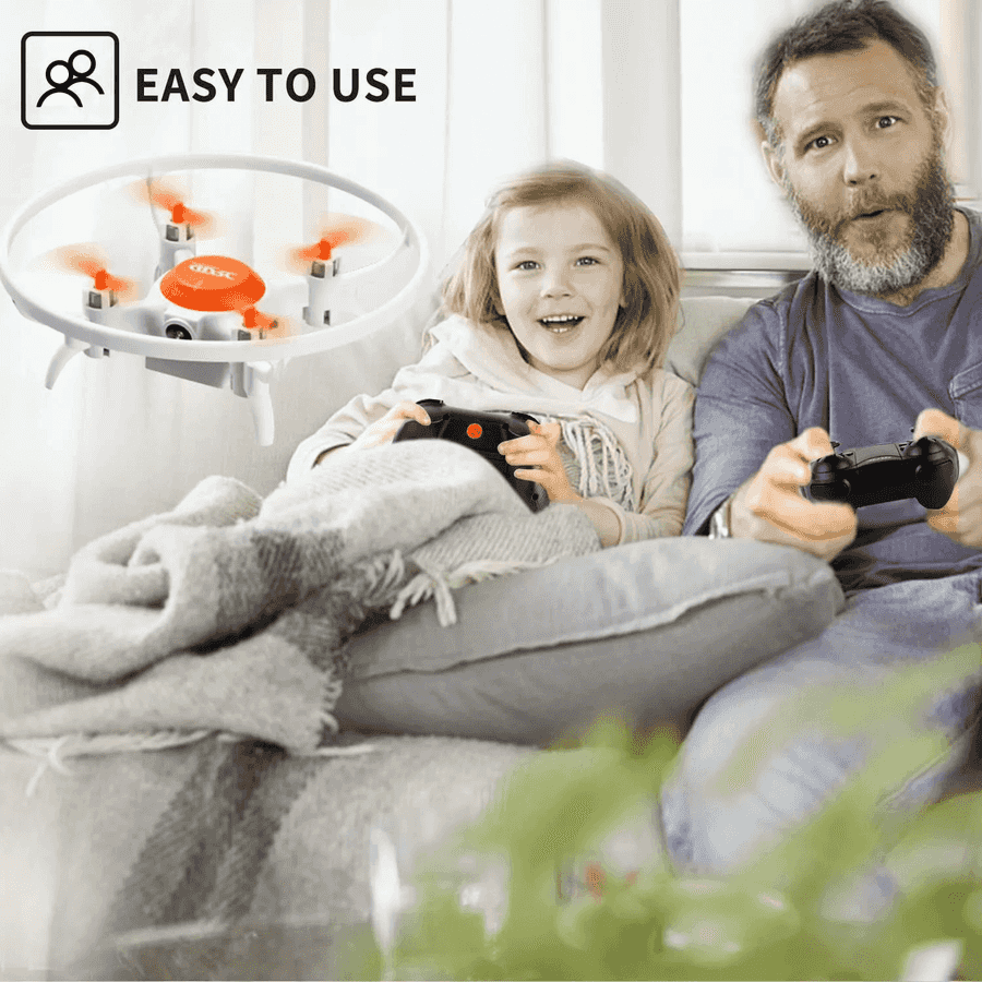 MLNshops mini RC Drone for Kids - Easy Control & Fun