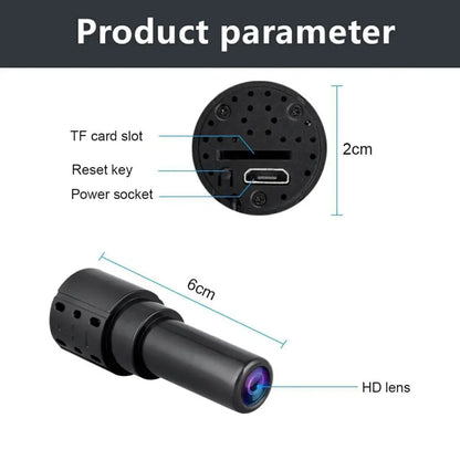 Mini Spy Camera WiFi HD 1080P Hidden IP Night Vision Camcorder Home Security Cam MLNshops]