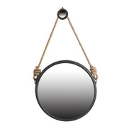 MLNshops Circle Mirror with Rope Strap for Bathroom Default