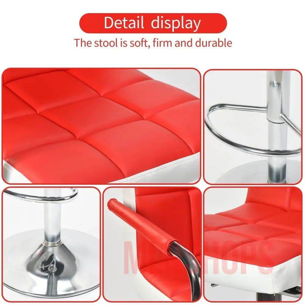 mlnshops 360 Rotating Bar Stool Set - Modern Comfort