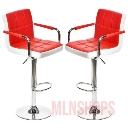 mlnshops 360 Rotating Bar Stool Set - Modern Comfort