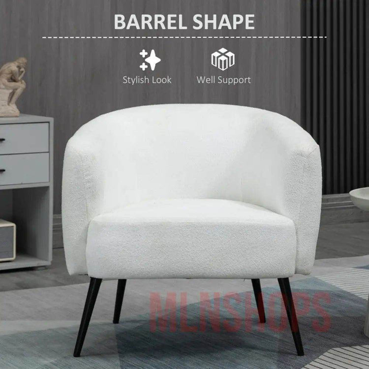 MLNshops Ergonomic Office Chair - Stylish Barrel Shape Default Title