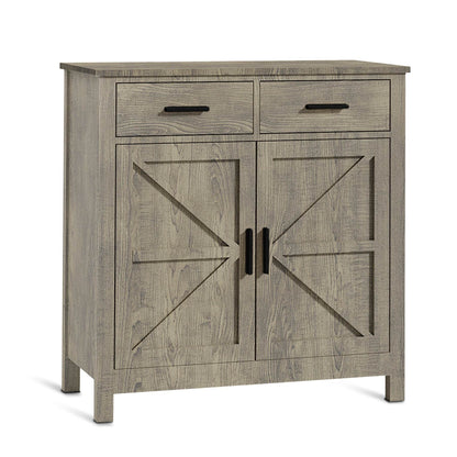 MLNshops Modern Farmhouse Buffet Cabinet for Stylish Storage