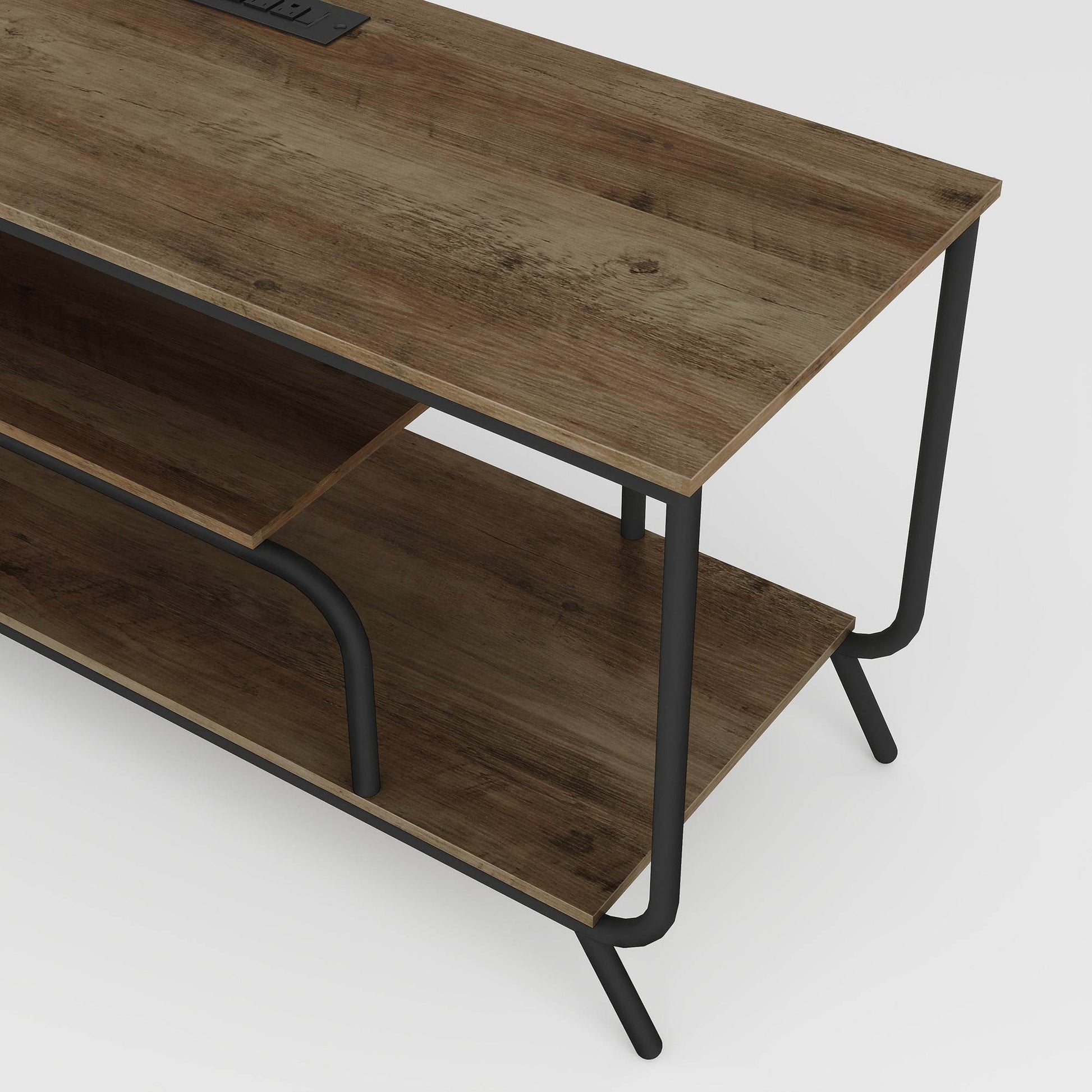 MLNshops light grey TV console for 55 inch TV LED Light