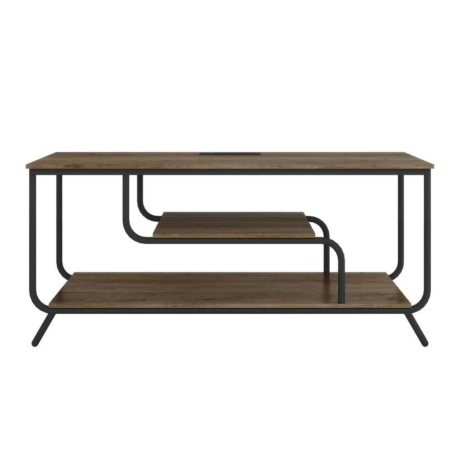 MLNshops light grey TV console for 55 inch TV LED Light